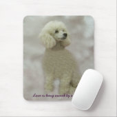 Pudel sind himmlisches Mousepad (Mit Mouse)