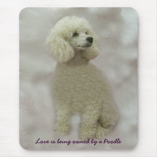 Pudel sind himmlisches Mousepad (Vorne)