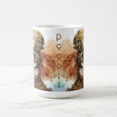 Pudel-Steampunk-Hund Kaffeetasse (Mittel)