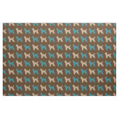 Pudel Stoff (Fat Quarter (45,7 x 55,9 cm))