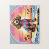 Pudel-Surfen Puzzle (Vertikal)