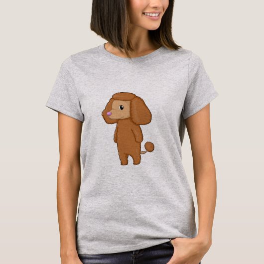 Pudel T-Shirt (Vorderseite)