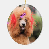 Pudel-Tag 2010 #1 Keramikornament (Links)