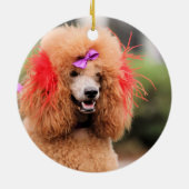 Pudel-Tag 2010 #1 Keramikornament (Hinten)