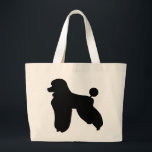 Pudel-Taschen-Tasche Jumbo Stoffbeutel<br><div class="desc">Eine perfekte Tasche für das Tragen aller Ihrer der Hundeversorgungen oder -noch etwas.</div>