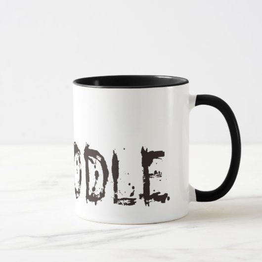 Pudel Tasse (Rechts)