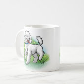 Pudel-Tasse Kaffeetasse (Vorderseite Links)