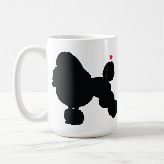Pudel-Tasse Kaffeetasse (Links)