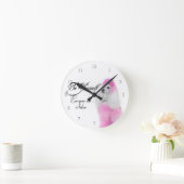 Pudel-Uhr Runde Wanduhr (Zuhause)