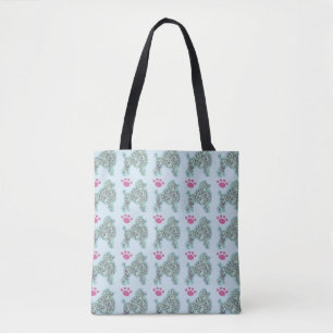Pudel-und Tatzen-Tasche Tasche