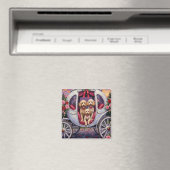Pudel Valentinstag  Magnet (In Situ (Geschirrspüler))