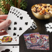 Pudel Valentinstag Spielkarten (In Situ)
