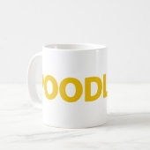 Pudel-Vater Kaffeetasse (Vorderseite Links)