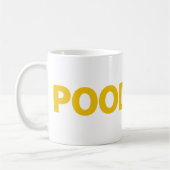 Pudel-Vater Kaffeetasse (Links)