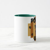 Pudel-Vater-Tasse Tasse (Zentrum)
