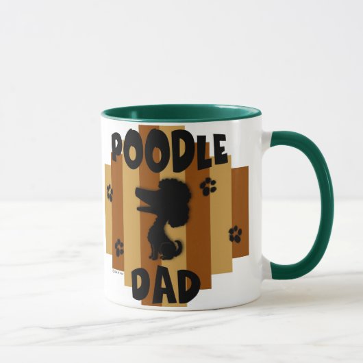 Pudel-Vater-Tasse Tasse (Rechts)