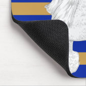 Pudel-Verhalten Mousepad (Ecke)