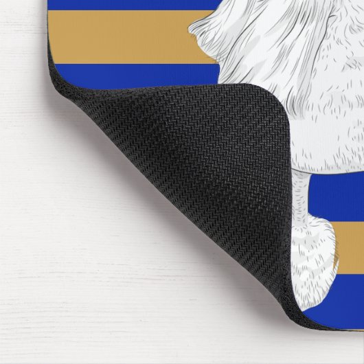 Pudel-Verhalten Mousepad (Ecke)