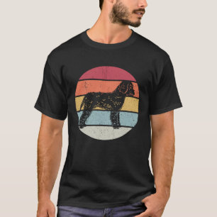 Pudel vintage retro Spaziergang T-Shirt