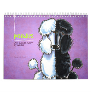 Pudel Weg-Leine Art™ Vol. 1 Kalender