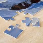 Pudel-Weihnachtsboot-Feiertag Puzzle (Seite)