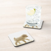 Pudel-Welpe Untersetzer (Rechte Seite)