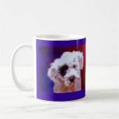 Pudel-Welpen-Tasse Kaffeetasse (Links)