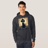 Pudel zu fancy Mode Hunde Hoodie (Vorne ganz)