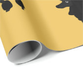 Pudelentwurfs-Packpapier Geschenkpapier (Rolleneckpunkt)