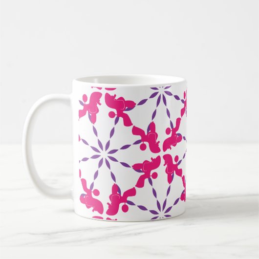 PudelMusterrolle Kaffeetasse (Links)