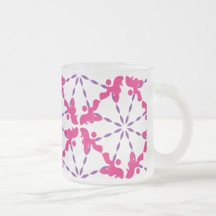 PudelMusterrolle Mattglastasse