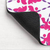 PudelMusterrolle Mousepad (Ecke)