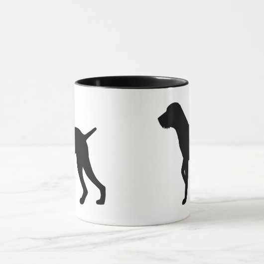 Pudelpointer Tasse (Zentrum)