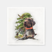 Pudelpoker Serviette (Vorderseite)