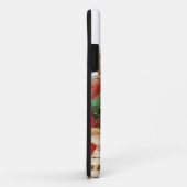 Pudelwelpe, der im Weihnachtskorb sitzt Case-Mate iPhone Hülle (Hinten/Rechts)