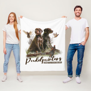 Pudelzeigen, Jagdfasan Fleecedecke