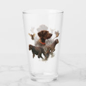 Pudelzeigen, Jagdfasan Glas (Rückseite)