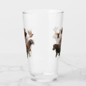 Pudelzeigen, Jagdfasan Glas (Links)