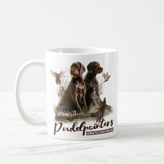 Pudelzeigen, Jagdfasan Kaffeetasse (Links)