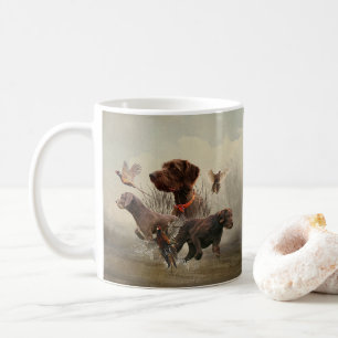 Pudelzeigen, Jagdfasan Kaffeetasse