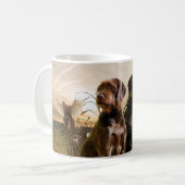 Pudelzeigen, Jagdfasan Kaffeetasse (Vorderseite Links)