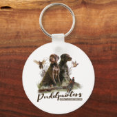 Pudelzeigen, Jagdfasan Schlüsselanhänger (Vorderseite)