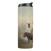 Pudelzeigen, Jagdfasan Thermosbecher (Nach links gedreht)