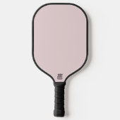 Puder-Rouge Pink Solidfarbe Pickleball Schläger (Rückseite)