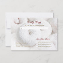 Puderzucker-Donut-Hochzeit