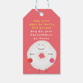 Puderzucker Donut Weihnachten Geschenkanhänger