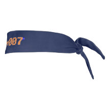 Pudge007 Logo DARK BLUE (Front) Bandanna