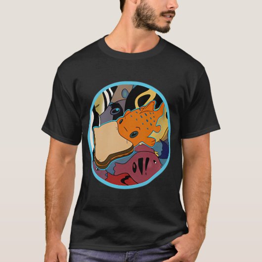 Pudge der Fisch T-Shirt (Vorderseite)