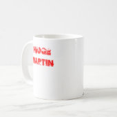 Pudge Martin internationale Karaoke-Empfindung Kaffeetasse (Vorderseite Links)