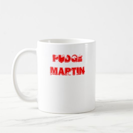 Pudge Martin internationale Karaoke-Empfindung Kaffeetasse (Links)